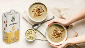 طرز تهیه سوپ سبزیجات با شیر جو دوسر