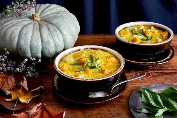 دستور تهیه خورش کدو حلوایی با مرغ