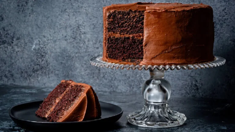 طرز تهیه کیک براونی با شیر فندق