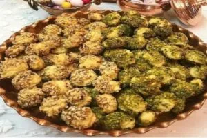 سرو شیرینی اسکار گردویی