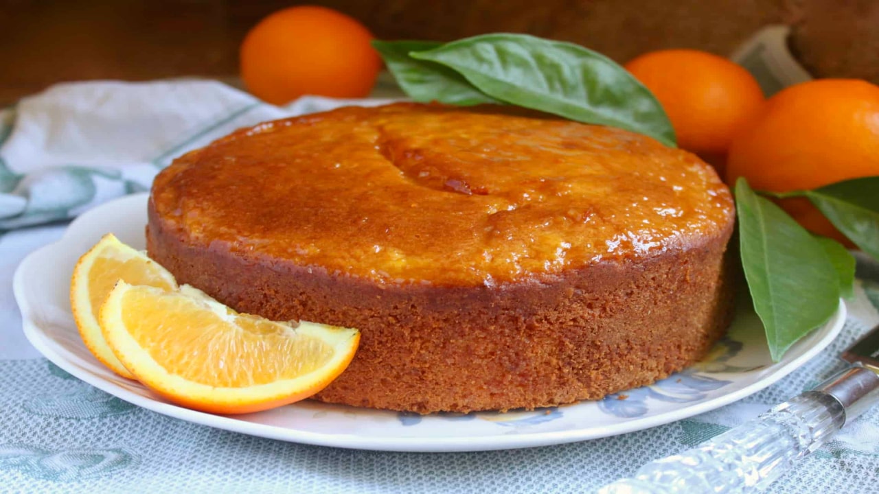 طرز تهیه کیک خیس پرتقالی