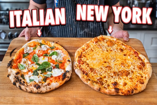 تفاوت خمیر پیتزای ایتالیایی و آمریکایی