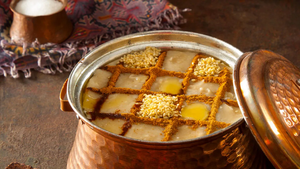 طرز تهیه حلیم گندم با گوشت مرغ