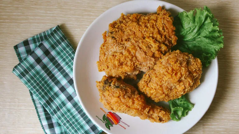 طرز تهیه مرغ سوخاری پولکی