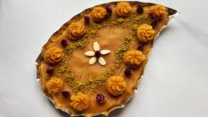 طرز تهیه حلوا ساده با پیمانه