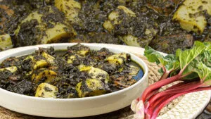 طرز تهیه خورش ریواس با مرغ مجلسی به صورت تصویری