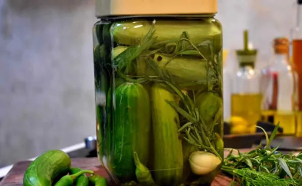طرز تهیه خیارشور با سرکه