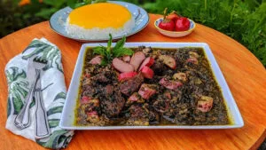 طرز تهیه خورش ریواس با گوشت قرمز