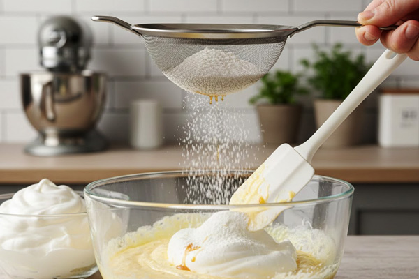 درست کردن مایه کیک ساده