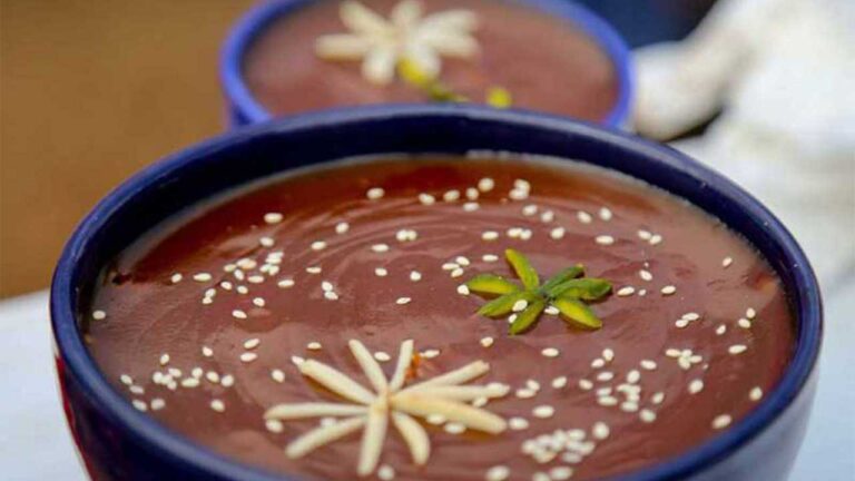 طرز تهیه سمنو قرمز