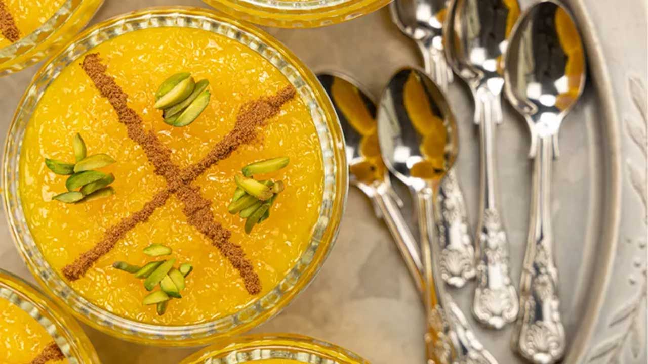 طرز تهیه شله زرد با شیر