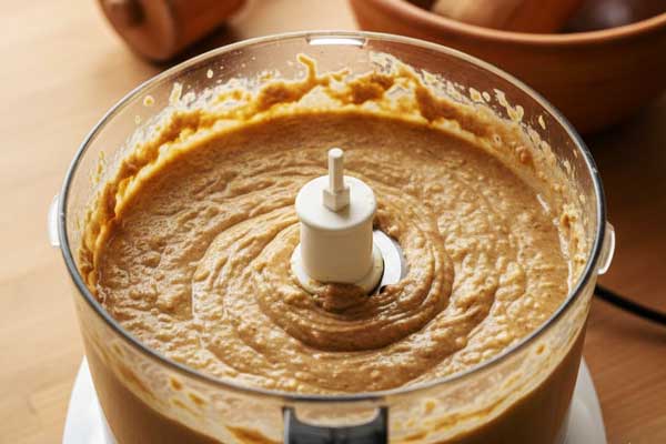 مخلوط کردن گندم و گوشت پخته برای حلیم