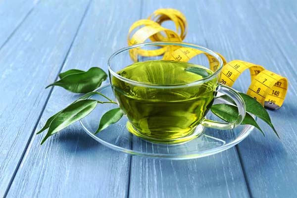 چربی سوزی با دمنوش چای سبز