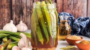 طرز تهیه ترشی بامیه