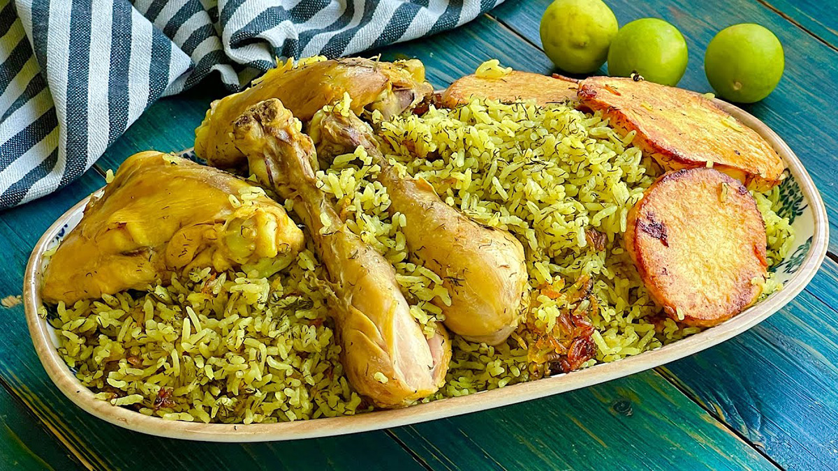 طرز تهیه دمپختک شوید با مرغ