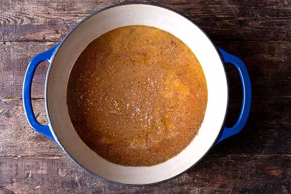 رنگ خورشت فسنجان
