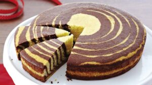 طرز تهیه کیک زبرا