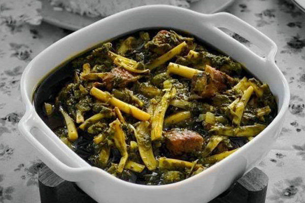 طرز تهیه خورشت کنگر مجلسی