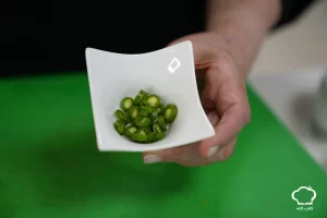 خرد کردن فلفل سبز