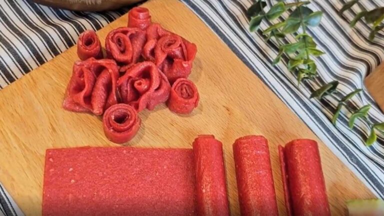 طرز تهیه لواشک هندوانه