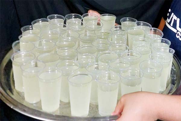شربت لیمو در تهیه انواع شربت نذری