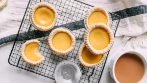 طرز تهیه تارت تخم مرغ