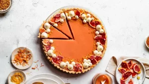 طرز تهیه تارت پرتقال خونی