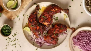 طرز تهیه مرغ تندوری