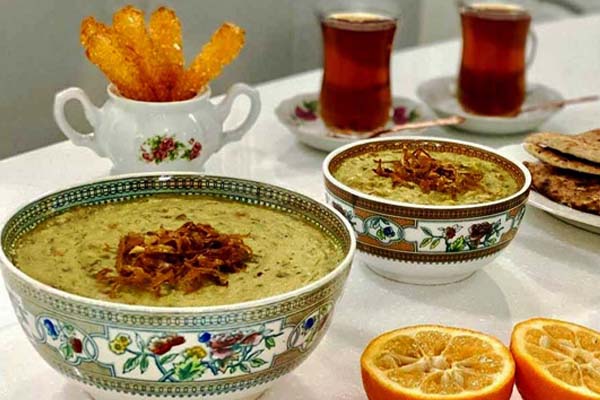 آش شله قلمکار