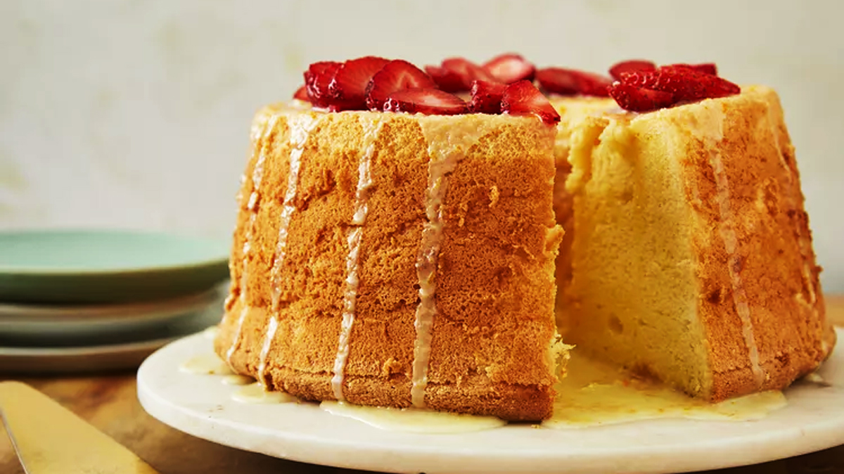 طرز تهیه کیک شیفون