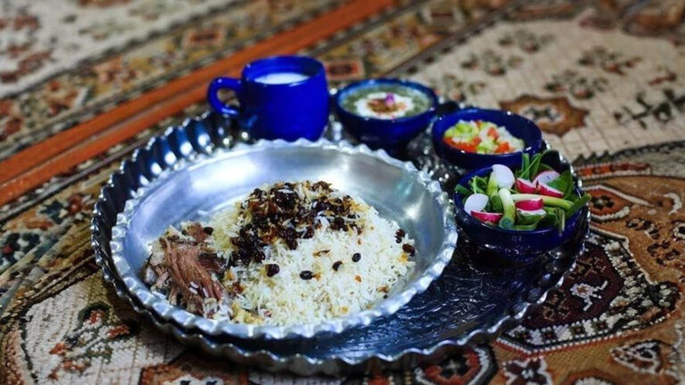 طرز تهیه ته‌چین گرمساری