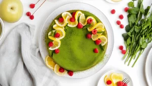 طرز تهیه چیزکیک ماچا