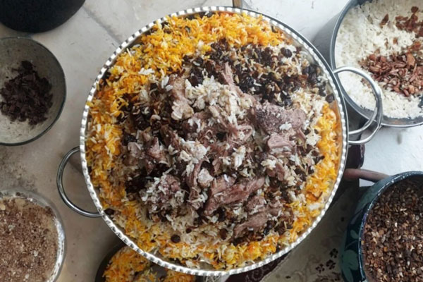 عطر و طعم ته‌چین گرمساری