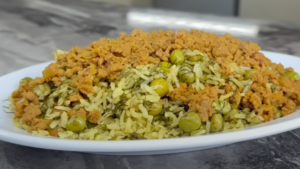 طرز تهیه نخود پلو با گوشت