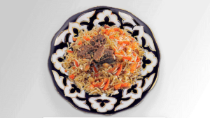 طرز تهیه پلو ازبکی با نخود