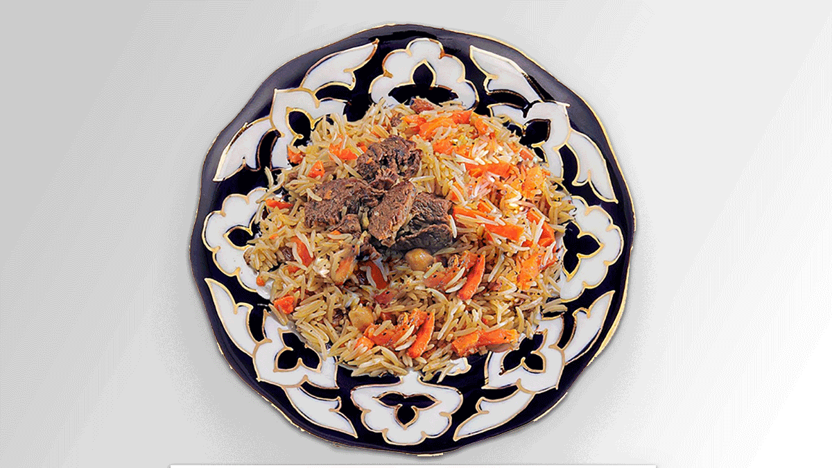 طرز تهیه پلو ازبکی با نخود