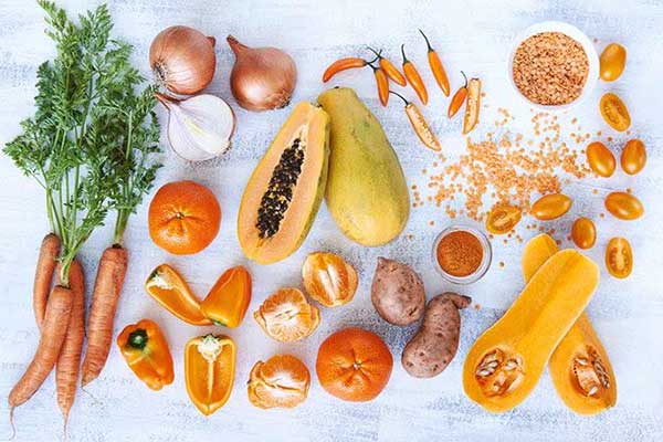 مواد غذایی حاوی بتا کاروتن برای حفظ سلامت ریه‌ها
