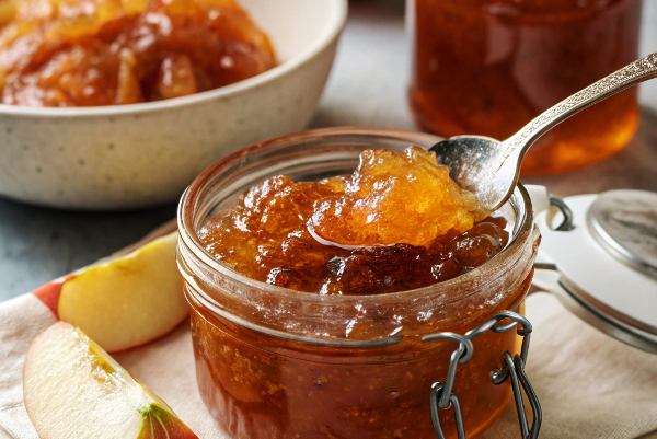 تهیه مارمالاد سیبب با ژلاتین