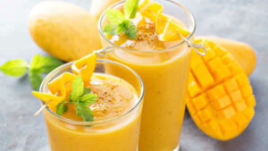 طرز تهیه میلک شیک انبه