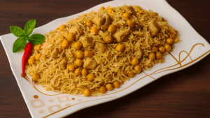طرز تهیه نخود پلو با نخود آبگوشتی