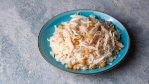 طرز تهیه نخود پلو ترکی