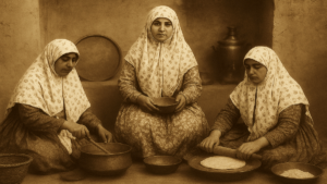 نقش زنان در آشپزی قاجار