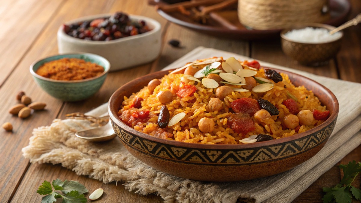 طرز تهیه نخود پلو افغانی