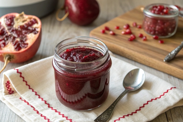یک شیشه رب انار ترش شمالی 
