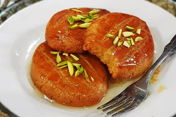 شیرینی شکرپاره گردویی