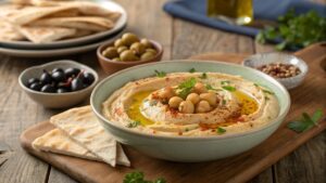 آموزش طرز تهیه حمص با کنسرو نخود