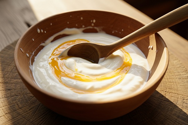 ماسک ماست و تخممرغ