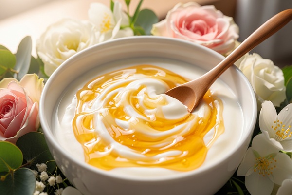 ماسک ماست و عسل