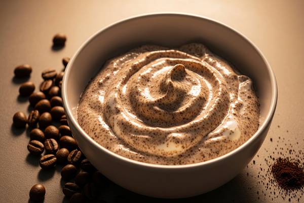 ماسک ماست و قهوه