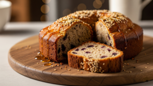 کیک رژیمی با شیره انگور و کنجد